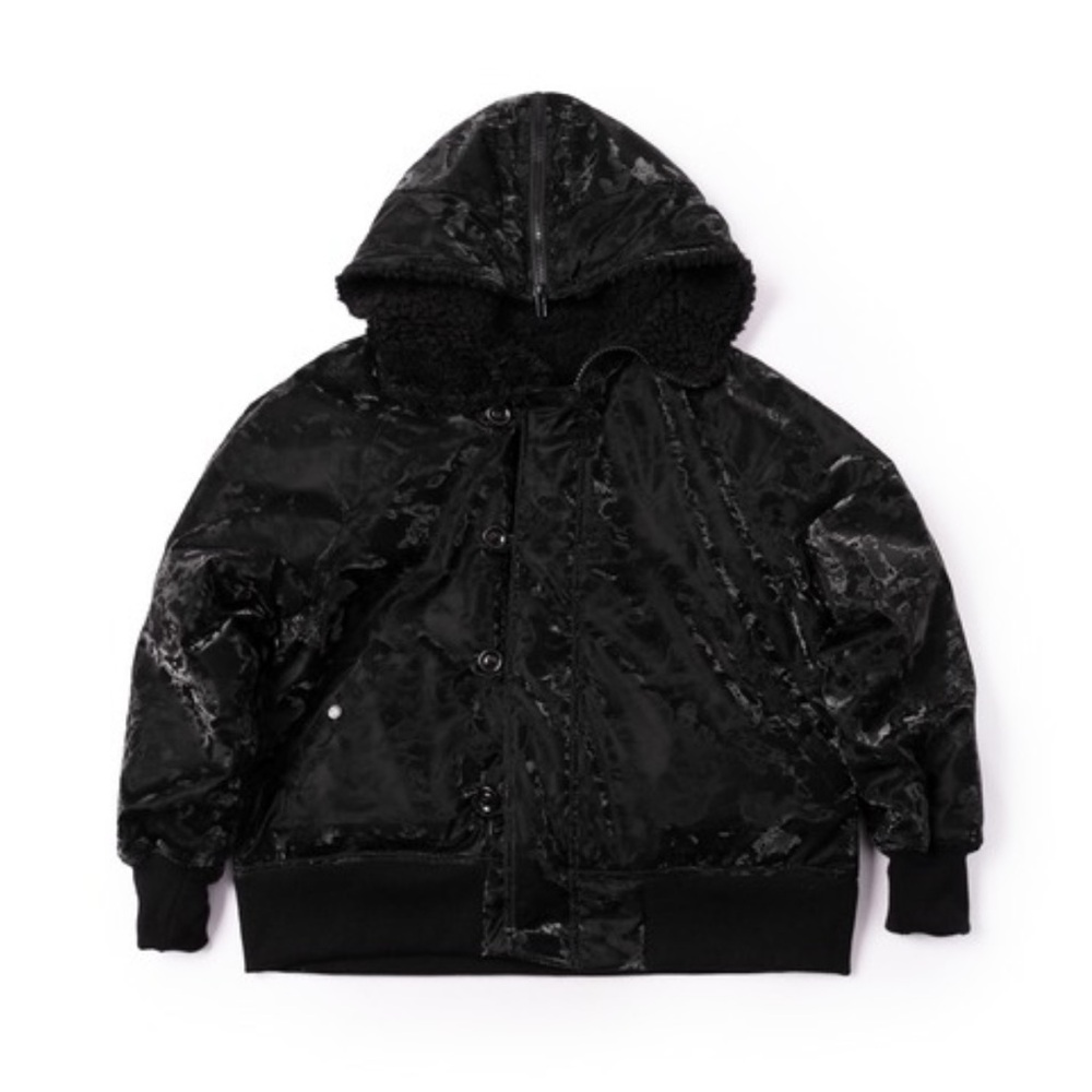 Fried Rice NYC Reversible Utility Coat | Unisex | Zip Hood | Sherpa - Picture 6 of 16